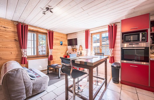 Termignon Apartamento | Apartamento 'Gîte Val-cenis La Gelinotte Cosy' con Wi-Fi