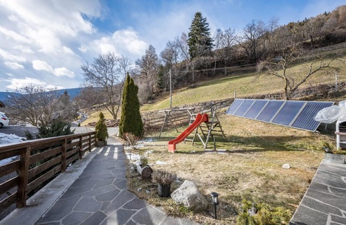 Albions Apartamento | Apartamento Gnolerhof con vistas a la montaña, balcón y Wi-Fi