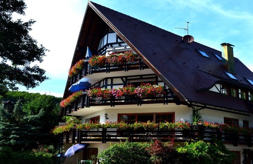 Sasbachwalden Apartamento | Apartamento 'Goldammer' con vistas a la montaña, terraza compartida y Wi-Fi