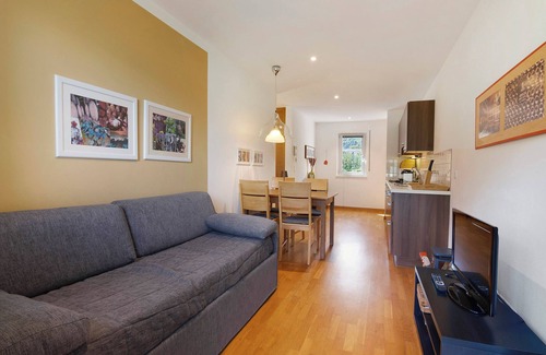 Castelbello-Ciardes Apartamento | Apartamento 'Golden' con vistas a la montaña, terraza privada y Wi-Fi