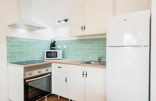 Cala Ferrera Apartamento | Apartamento 'Gran Sol Family 5' con piscina compartida, Wi-Fi y aire acondicionado