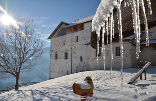 Albions Apartamento | Apartamento 'Gravetsch Kloster Säben' con vistas a la montaña, jardín compartido y Wi-Fi