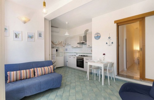 Erchie Apartamento | Apartamento 'Green Amalfi Coast' con vistas al mar, Wi-Fi y aire acondicionado