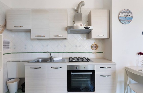 Erchie Apartamento | Apartamento 'Green Amalfi Coast' con vistas al mar, Wi-Fi y aire acondicionado
