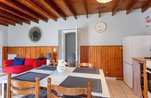 Guiche Apartamento | Apartamento 'Gte Oihana Class 3 Au Coeur Du Pays' con terraza privada, jardín privado y Wi-Fi