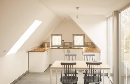 Poseritz Apartamento | Apartamento Gut Üselitz en Rügen - DG derecha