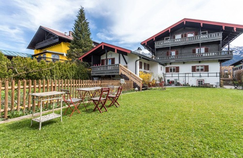 Unterschonau Apartamento | Apartamento 'Haus Alpenveilchen - Appartement 3' con vistas a la montaña, jardín compartido y Wi-Fi