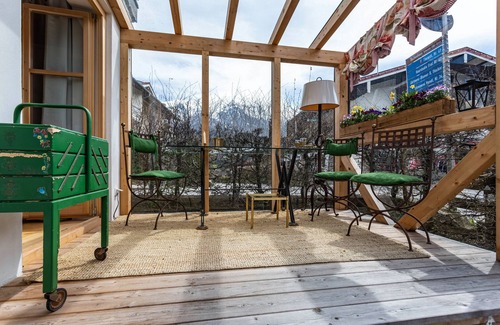 Unterschonau Apartamento | Apartamento 'Haus Alpenveilchen - Appartement 2' con vistas a la montaña, terraza privada y Wi-Fi