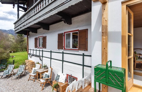 Unterschonau Apartamento | Apartamento 'Haus Alpenveilchen - Appartement 2' con vistas a la montaña, terraza privada y Wi-Fi