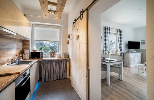 Hohegeiß Apartamento | Apartamento 'Harzperle Nr 6' con vistas a la montaña, balcón y Wi-Fi