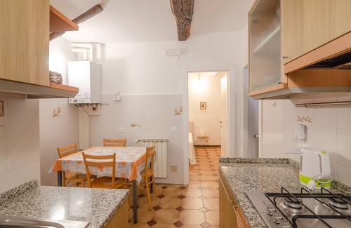 Riomaggiore Apartamento | Apartment has a balcony which overlooks main street of Riomaggiore Cinque Terre