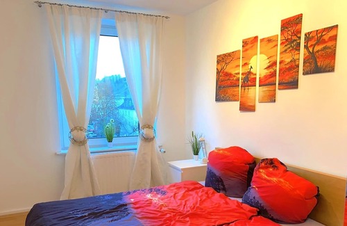 Mittelstadt Apartamento | Apartamento "Haus am Theater 2" con balcón y Wi-Fi