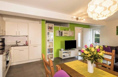 Kressbronn Apartamento | Apartamento "Haus Gigglberger" con Lago Con vistas al lago y a la montaña, Terraza