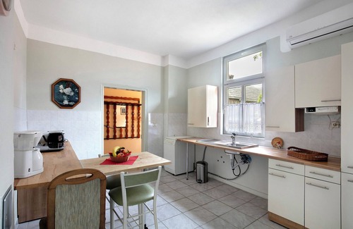 Warnitz Apartamento | Apartamento 'Haus Meistereck Melzow' con jardín compartido y Wi-Fi