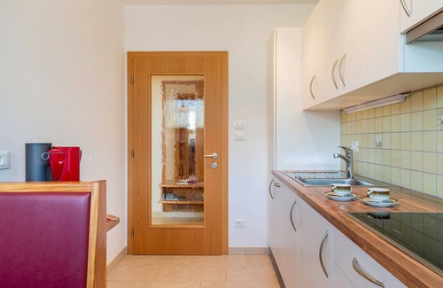 Terlano Apartamento | Apartamento 'Haus Rosengarten Apt C' con vistas a la montaña, terraza privada y Wi-Fi