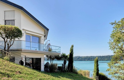 Sipplingen Casa | Apartamento 'Haus Seeblick' con vistas al lago, terraza privada y Wi-Fi