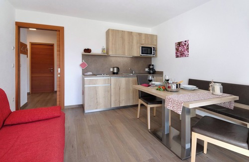 Sluderno Apartamento | Apartamento 'Hausergut Bonita 3' con vistas a la montaña, jardín compartido y Wi-Fi