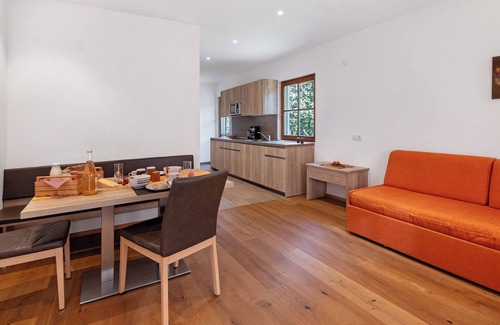 Sluderno Apartamento | Apartamento 'Hausergut Pinova' con vistas a la montaña, jardín compartido y Wi-Fi
