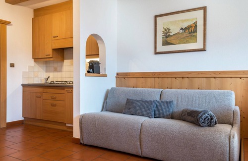 Villabassa Apartamento | Apartamento Häuslerhof Larix con vistas a la montaña y Wi-Fi