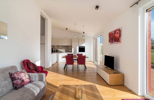 Conweiler Apartamento | Apartamento 'Herbst' con piscina compartida, terraza privada y Wi-Fi