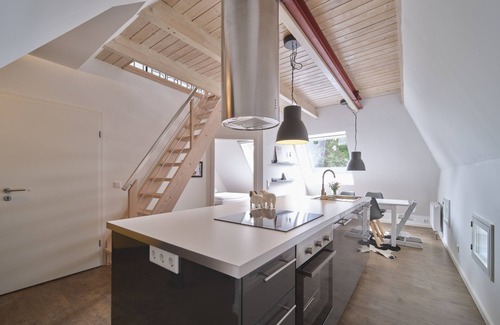 Medelby Apartamento | Apartamento 'Hof Maiholm - Heuboden' con Wi-Fi