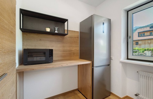 Villabassa Apartamento | Apartamento "Hofer Sandra" con vistas a la montaña, wifi, terraza y jardín
