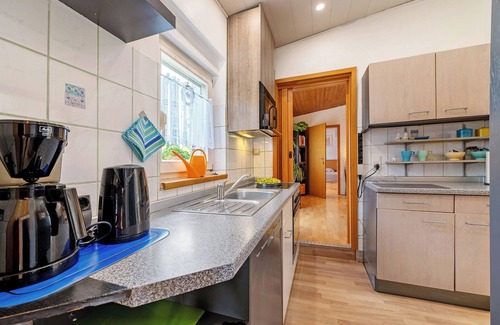 Kaiserslautern Apartamento | Apartamento 'Horn' con terraza compartida, jardín compartido y Wi-Fi