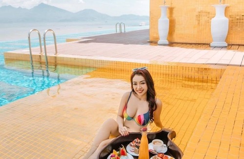 Son Tra Apartamento | Apartment hotel at wyndham golden bay có ban công máy giặt