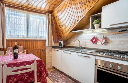 Folgaria Apartamento | Apartamento "House Cuel Milena Folgaria - Green" con vistas a la montaña y jardín compartido