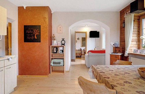 Aldino Apartamento | Apartamento Huanzhof Schwarzhorn con vistas a la montaña, jardín y terraza