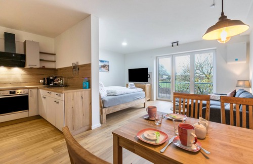 Husbyholz Apartamento | Apartamento 'Husbyries 11' con jardín compartido y Wi-Fi
