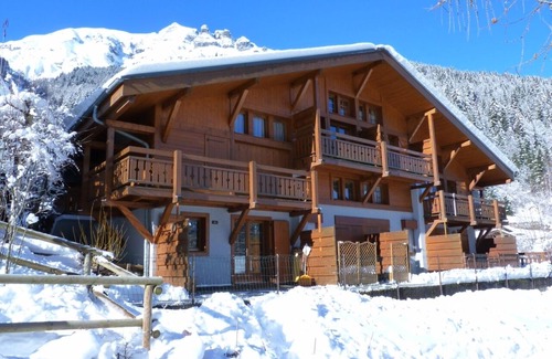 Les Contamines-Montjoie Apartamento | Apartamento en chalet tranquilo con vistas abiertas a la montaña