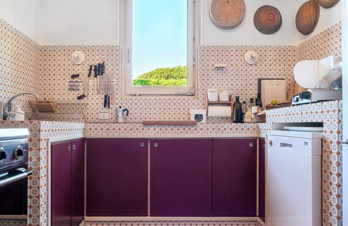 Portoferraio Apartamento | Apartamento 'Il Grifo - Cozy House' con vistas al mar, jardín privado y Wi-Fi