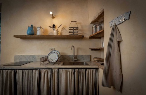 Campiglia d'Orcia Apartamento | Apartamento 'Il Cassero' con jardín compartido, Wi-Fi y aire acondicionado