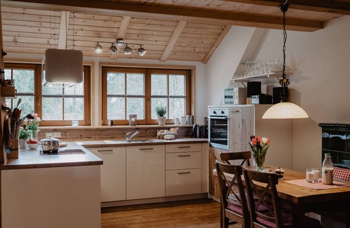 Titisee-Neustadt Apartamento | Apartamento 'Im Heustock, 130qm' con terraza compartida, jardín compartido y Wi-Fi