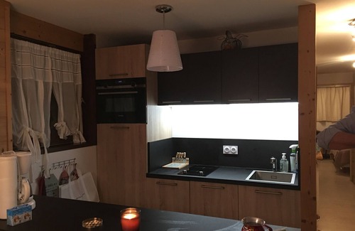 Courchevel Apartamento | Apartamento en una buena terraza solarium exposición residencial y balcón creciente
