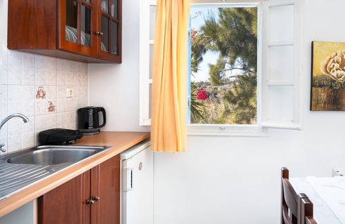 Agios Prokopios Apartamento | Apartamento En Un Hotel 'Sun Rock Boutique - Villa Begonia' Con Terraza Privad Y Aire Acondicionado