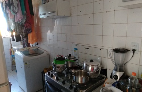 Boca do Rio Apartamento | Apartamento en un condominio seguro a 1.9 km de la Festa da Virada (15 minutos a pie)