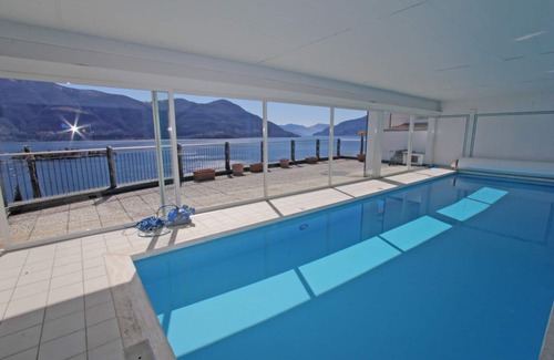 Porto Ronco Apartamento | Apartment in an elevated position with magnificent panoramic views of the Brissago Islands