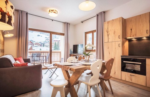 Beaufort Apartamento | 3 piezas 6 personas Famille vue montagne