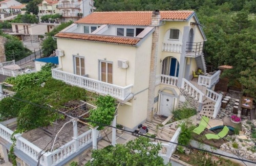 Klanfari Apartamento | Apartamento en Crikvenica con Seaview, Terraza, Acondicionador, WIFI (4628-55)