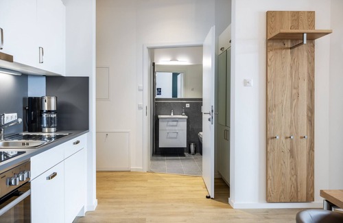 Wismar Apartamento | Apartment in Erstklassiger Lage mit Balkon und Tollem Blick auf den Alten Hafen