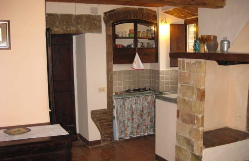 Cetona Apartamento | Apartamento en Agroturismo-Casa con jardín