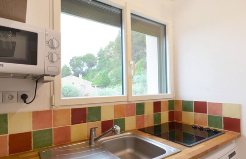 Beaumes-de-Venise Apartamento | Apartamento en medio de olivos, muy linda vista