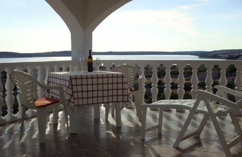 Kustici Apartamento | Apartamento en Kustici con Seaview, Terraza, Acondicionador, WIFI (4847-4)
