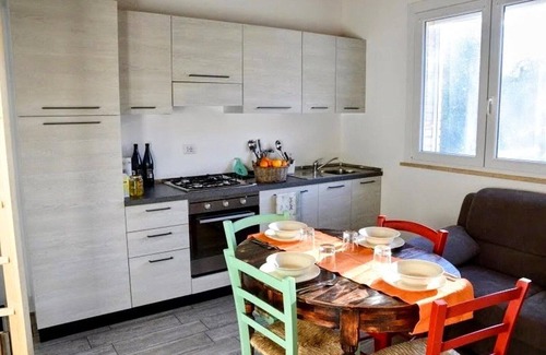 Lapedona Apartamento | Apartamento en masía con piscina
