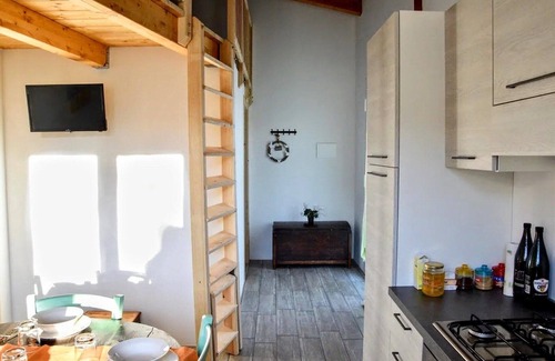 Lapedona Apartamento | Apartamento en masía con piscina