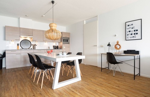 Vissershaven Apartamento | Apartamento en Países Bajos con Vista Marina