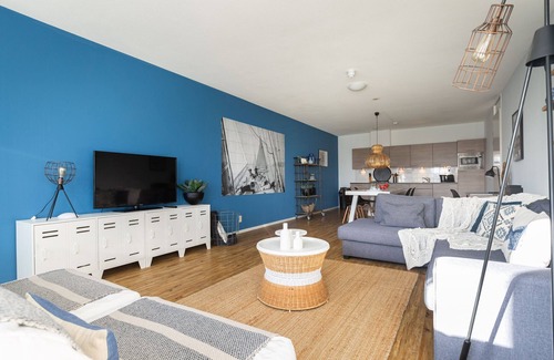 Vissershaven Apartamento | Apartamento en Países Bajos con Vista Marina