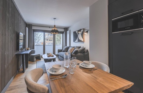 Plan Peisey Apartamento | Apartment in Peisey with Stunning Mountain Views